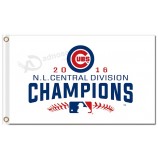 Mlb chicago cubs 3'x5 'Polyester Flagge 2016 Champions