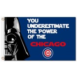 Mlb chicago cubs 3'x5 'polyester flagge star wars