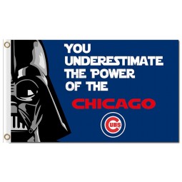 Mlb chicago cubs 3'x5 'polyester vlag star wars