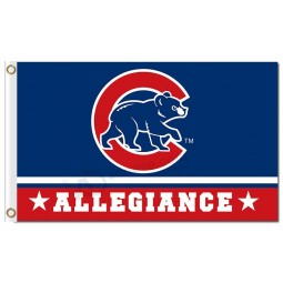 Mlb chicago cubs 3'x5 'Polyester Flagge Treue