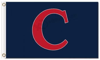 MLB Chicago Cubs 3'x5' polyester flag capital C