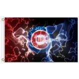Mlb chicago cubs 3'x5 'Polyester Flagge Logo