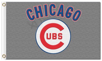 Mlb chicago cubs 3'x5'聚酯旗芝加哥ubs
