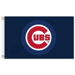 Mlb chicago cubs 3'x5 'Polyester Flagge Ubs