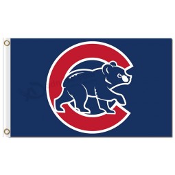 Großhandel benutzerdefinierte billige MLB Chicago Welpen 3'x5 'Polyester Flagge trägt