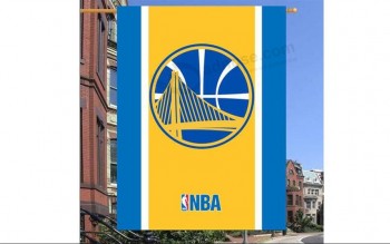 Golden State Warriors 28" x 35" Polyester house Flag for custom sale with your logo