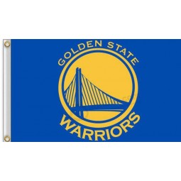 Großhandel benutzerdefinierte hoch-Ende golden State Warriors 3 'x 5' Polyester Flagge