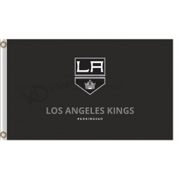 Wholesale custom high-end NHL Los Angeles Kings 3'x5'polyester flags go kings go