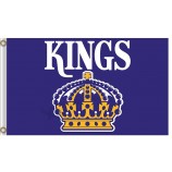 NHL Los Angeles Kings 3'x5'polyester flags kings crown