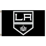 NHL Los Angeles Kings 3'x5'polyester flags black