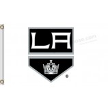 NHL Los Angeles Kings 3'x5'polyester flags white