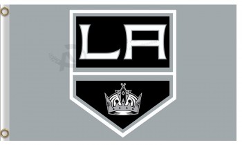 NHL Los Angeles Kings 3'x5'polyester flags LA logo