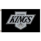 NHL Los Angeles Kings 3'x5'polyester flags black banner
