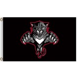 NHL Florida Panthers 3'x5'polyester flags black