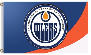 NHL Edmonton Oilers 3'x5'polyester flags special design