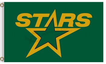 NHL Dallas Stars 3'x5'polyester flags stars
