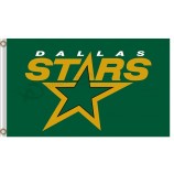 NHL Dallas Stars 3'x5'polyester flags wordmark