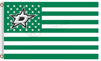 NHL Dallas Stars 3'x5'polyester flags stars stripes with your logo