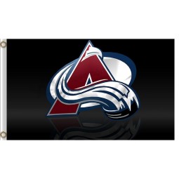 NHL Colorado Colorado Lawine 3'x5'Polyester Flaggen invertiertes Bild