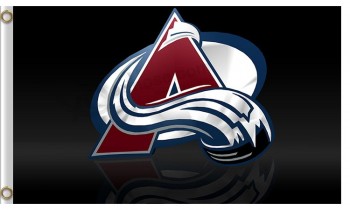 Nhl colorado avalanche 3'x5'polyesterは反転画像にフラグを立てます