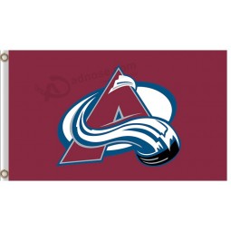 NHL colorado Lawine 3'x5'Polyester Flaggen Logo