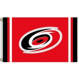 Großhandel benutzerdefinierte hoch-End nhl carolina hurricanes 3'x5'polyester fahnen säulenstreifen