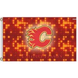 Großhandel benutzerdefinierte hoch-Ende nhl Calgary flames 3'x5 'Polyesterflaggen spezielles Design