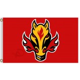 Wholesale custom high-end NHL Calgary Flames 3'x5' polyester flags