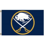 Custom cheap NHL Buffalo Sabres 3'x5' polyester flags classic logo