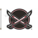 Custom cheap NHL Buffalo Sabres 3'x5' polyester flags cross knives