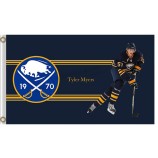 Custom cheap NHL Buffalo Sabres 3'x5' polyester flags Tyler Myers