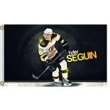 맞춤형 높이-Nhl 보스턴 브룩스 3'x5 '폴 리 에스테 르 플래그는 seguin 플래그