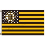 Benutzerdefinierte hoch-End nhl boston bruins 3'x5 'polyester fahnen stars and stripes