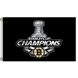 Benutzerdefinierte hoch-End nhl boston bruins 3'x5 'polyester fahnen 2011 stanley tasse