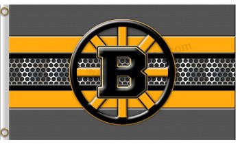Custom high-end NHL Boston Bruins 3'x5' polyester flag B new design