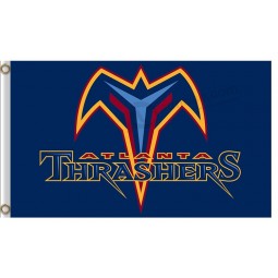 Aangepaste hoogte-Einde nhl atlanta thrashers 3'x5 'polyester vlaggen