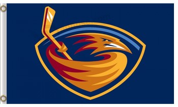 定制高-结束nhl atlanta thrashers 3'x5'涤纶旗帜经典标志