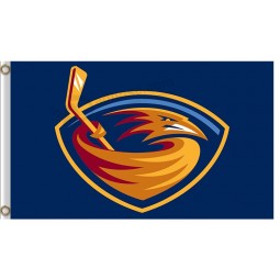 Custom high-end NHL Atlanta Thrashers 3'x5' polyester flags classic logo