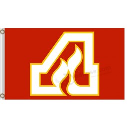 Aangepaste hoogte-Einde nhl atlanta thrashers 3'x5 'polyester vlaggen logo