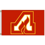 Custom high-end NHL Atlanta Thrashers 3'x5' polyester flags big logo