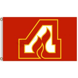 Custom high-end NHL Atlanta Thrashers 3'x5' polyester flags big logo