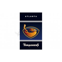 Großhandel benutzerdefinierte hoch-End nhl atlanta thrashers 3'x5 'Polyester Fahnen vertikal