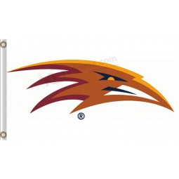 Venda por atacado alta personalizado-Fim nhl atlanta thrashers 3'x5 'bandeiras de poliéster branco