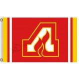 Großhandel benutzerdefinierte hoch-End nhl atlanta thrashers 3'x5 'Polyester Fahnen Spalte Streifen