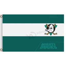 Großhandel benutzerdefinierte hoch-End nhl anaheim ducks 3'x5 'Polyester Flags mächtige Enten