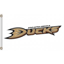 NHL Anaheim Ducks 3'x5' polyester flags team name with your logo