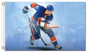 NHL New York Islanders 3'x5' polyester flags John Tavares with your logo