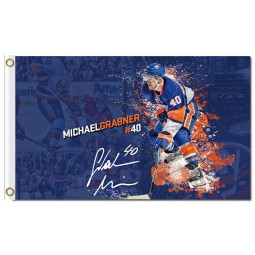NHL New York Islanders 3'x5' polyester flags with your logo