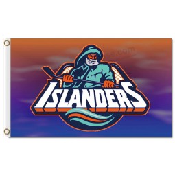Großhandelskunden preiswerte nhl New York Insulaner 3'x5 Polyesterfahneninsulaner
