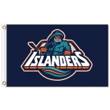 Großhandelskunden preiswerte nhl New York Insulaner 3'x5 Polyesterfahneninsulaner